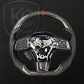 Subaru 2015-2021 WRX STI Carbon Fiber Steering Wheel | Keen Craft