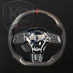 Subaru 2015-2021 WRX STI Carbon Fiber Steering Wheel | Keen Craft