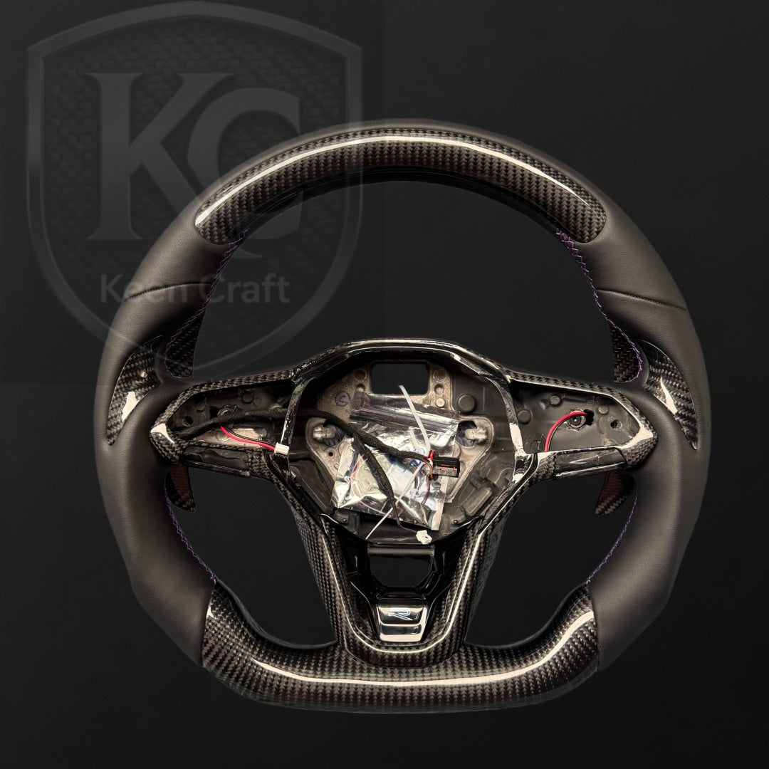 VW 2021-2026 Passat Atlas Carbon fiber steering wheel| Keen Craft