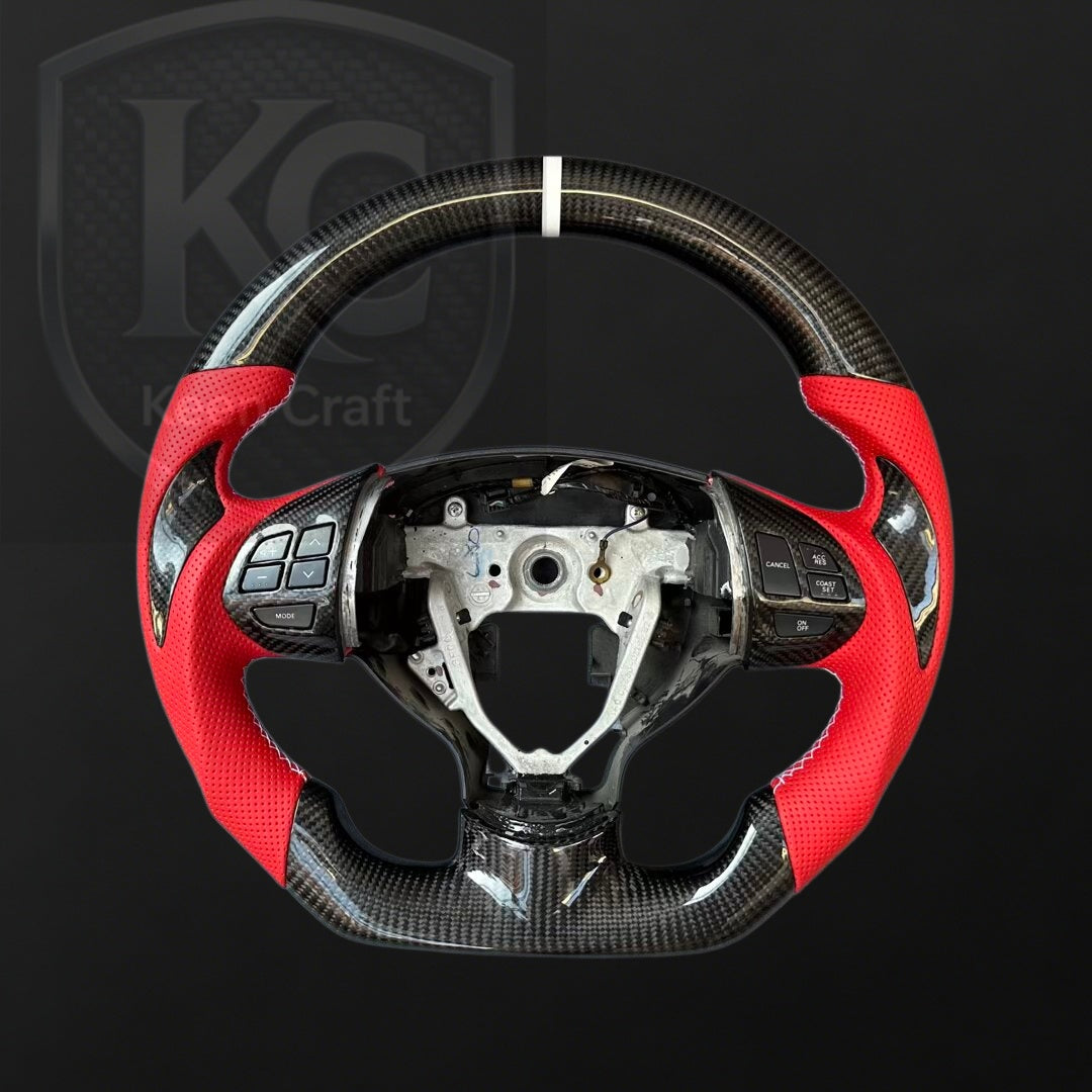 Mitsubishi 2007-2013 Outlander /Lancer Carbon Fiber Steering Wheel | Keen Craft