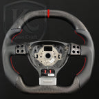 VW 2005-2009  MK5 Jetta Carbon fiber steering wheel| Keen Craft