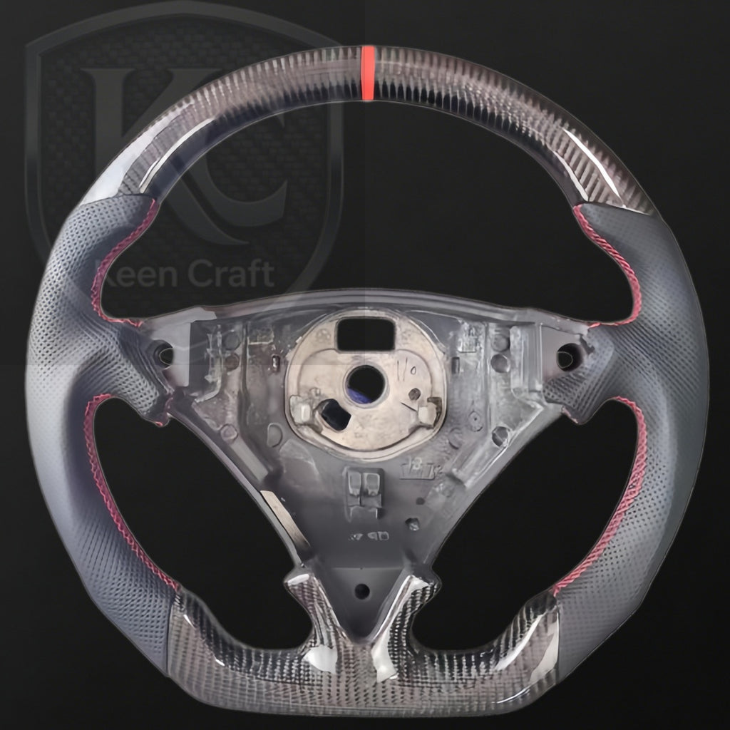 Porsche 2003 - 2010 Cayenne 955 957 958 Carbon Fiber Steering Wheel| Keen Craft