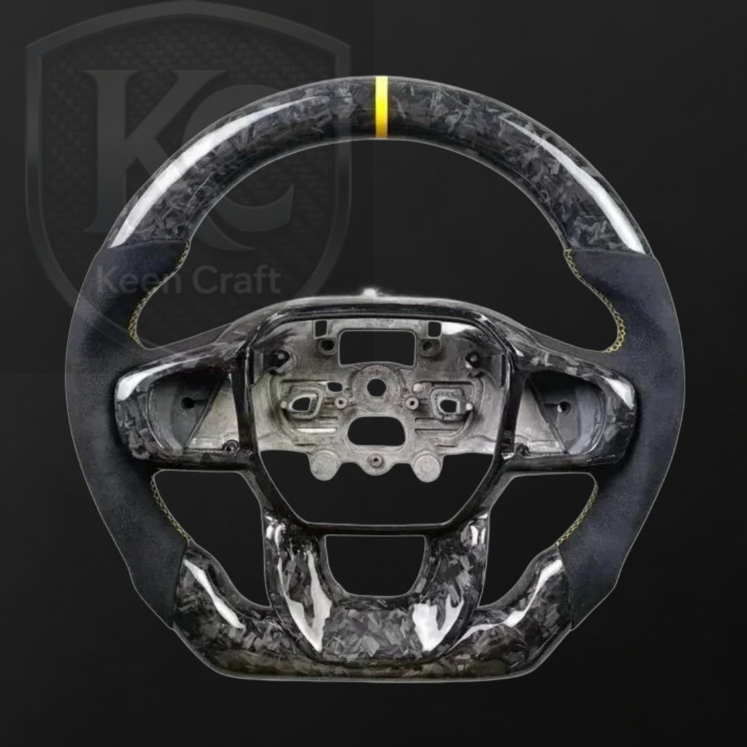 Ford 2023-2025 Ranger Carbon Fiber Steering Wheel | Keen Craft