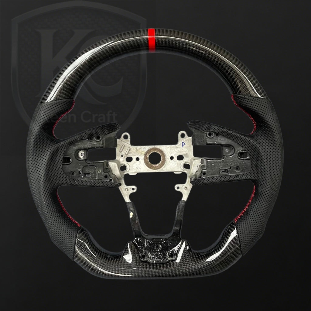 Honda 10th Gen Civic (2016-2021) Carbon Fiber Steering Wheel | Keen Craft