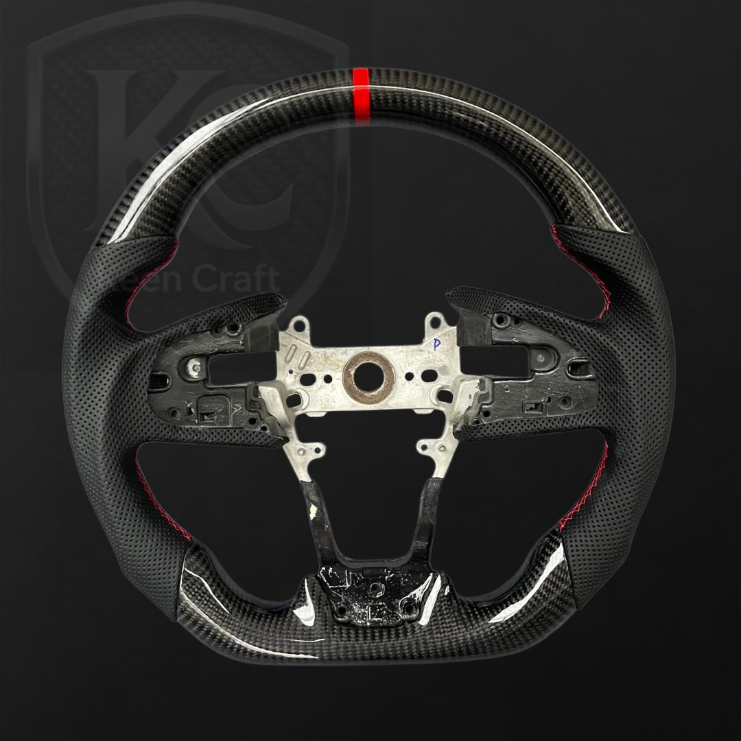 Honda 10th Gen Civic (2016-2021) Carbon Fiber Steering Wheel | Keen Craft
