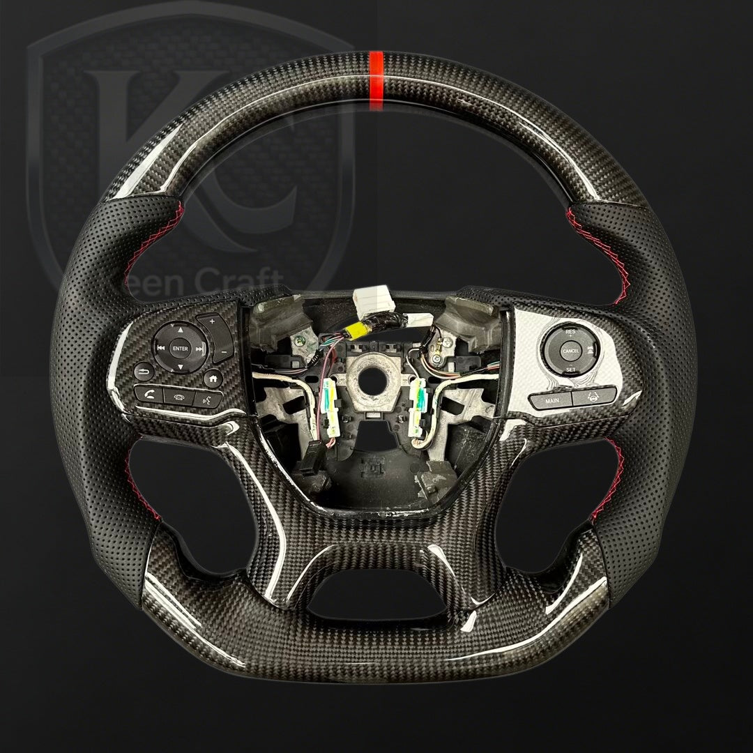 Carbon Fiber Steering Wheel 2018-2026 Honda Odyssey Pilot | Keen Craft