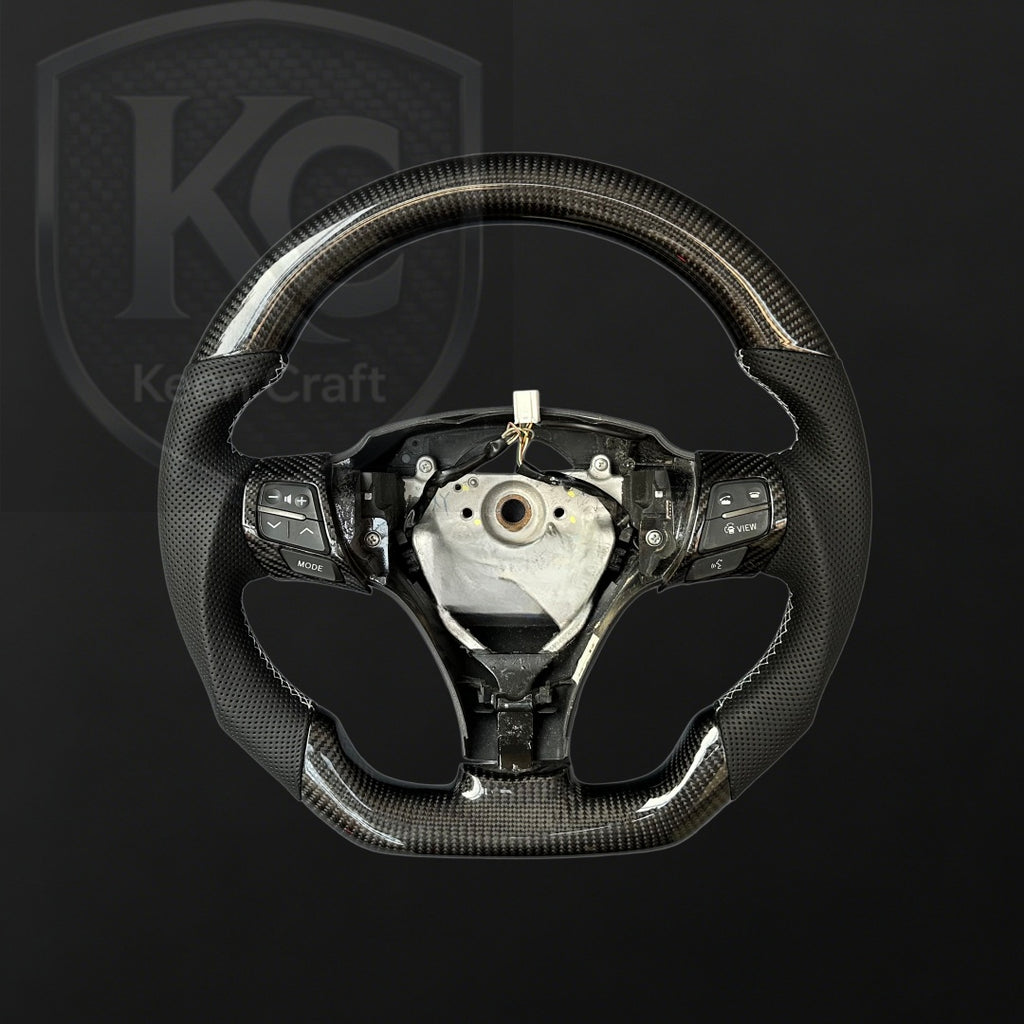 Toyota 2007-2010 Camry/2009-2012 Venza Carbon Fiber Steering Wheel | Keen Craft
