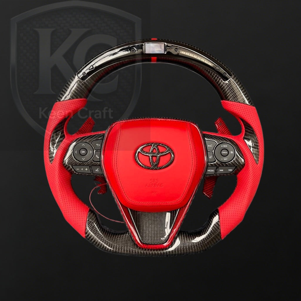 Toyota 2018-2024 Camry Venza Carbon Fiber Steering Wheel | Keen Craft