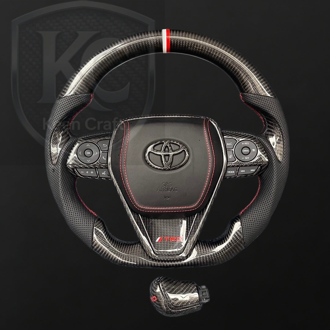 Toyota 2018-2024 Camry Venza Carbon Fiber Steering Wheel | Keen Craft