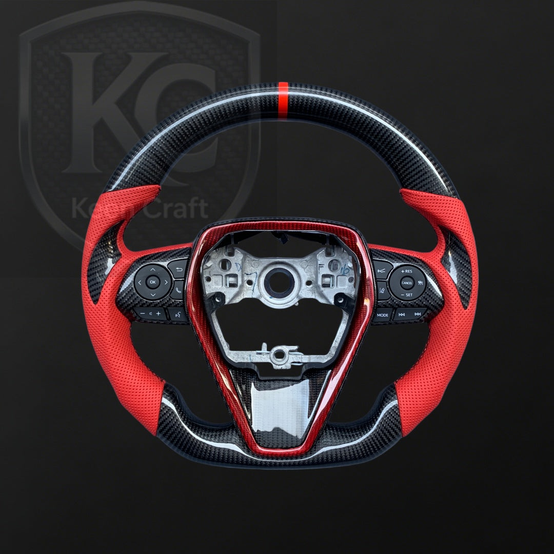 Toyota 2018-2024 Camry Venza Carbon Fiber Steering Wheel | Keen Craft