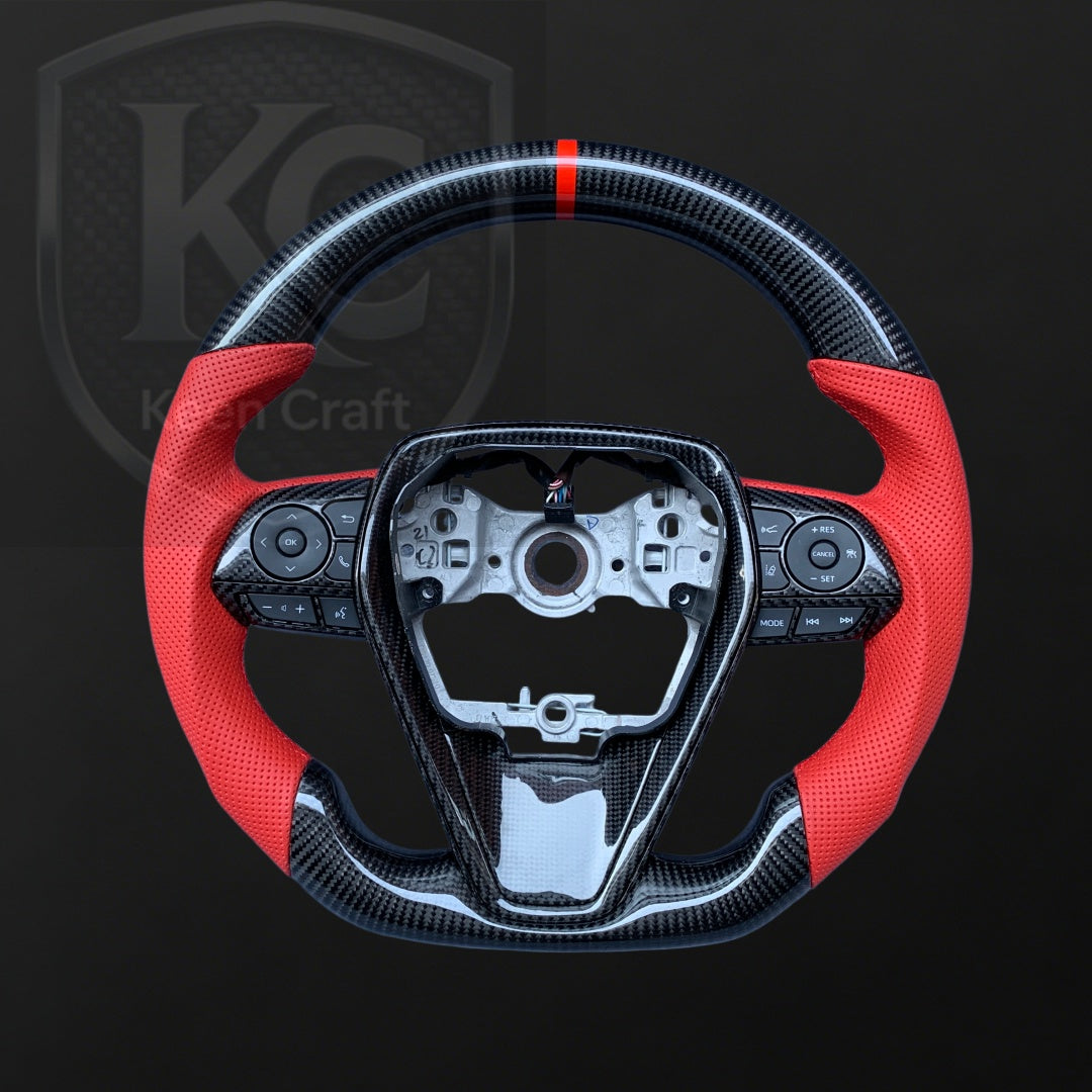 Toyota 2018-2024 Camry Venza Carbon Fiber Steering Wheel | Keen Craft