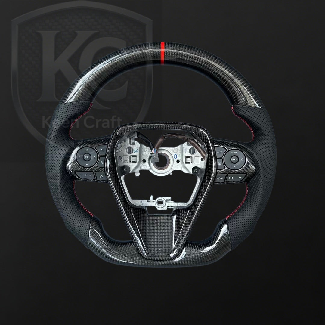 Toyota 2018-2024 Camry Venza Carbon Fiber Steering Wheel | Keen Craft