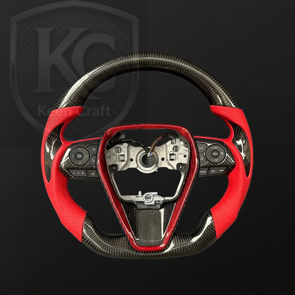 Toyota 2018-2024 Camry Venza Carbon Fiber Steering Wheel | Keen Craft