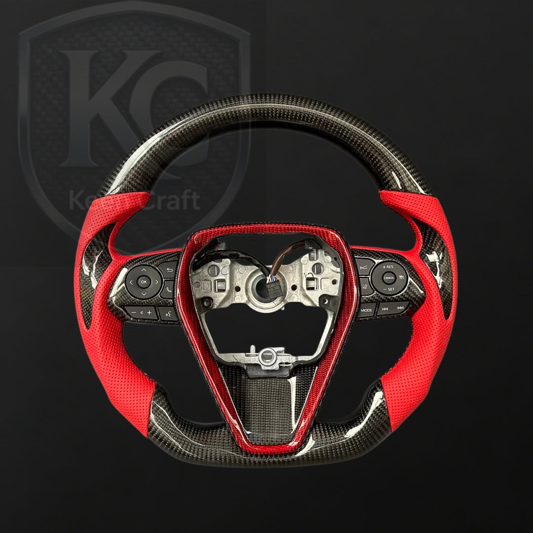 Toyota 2018-2024 Camry Venza Carbon Fiber Steering Wheel | Keen Craft