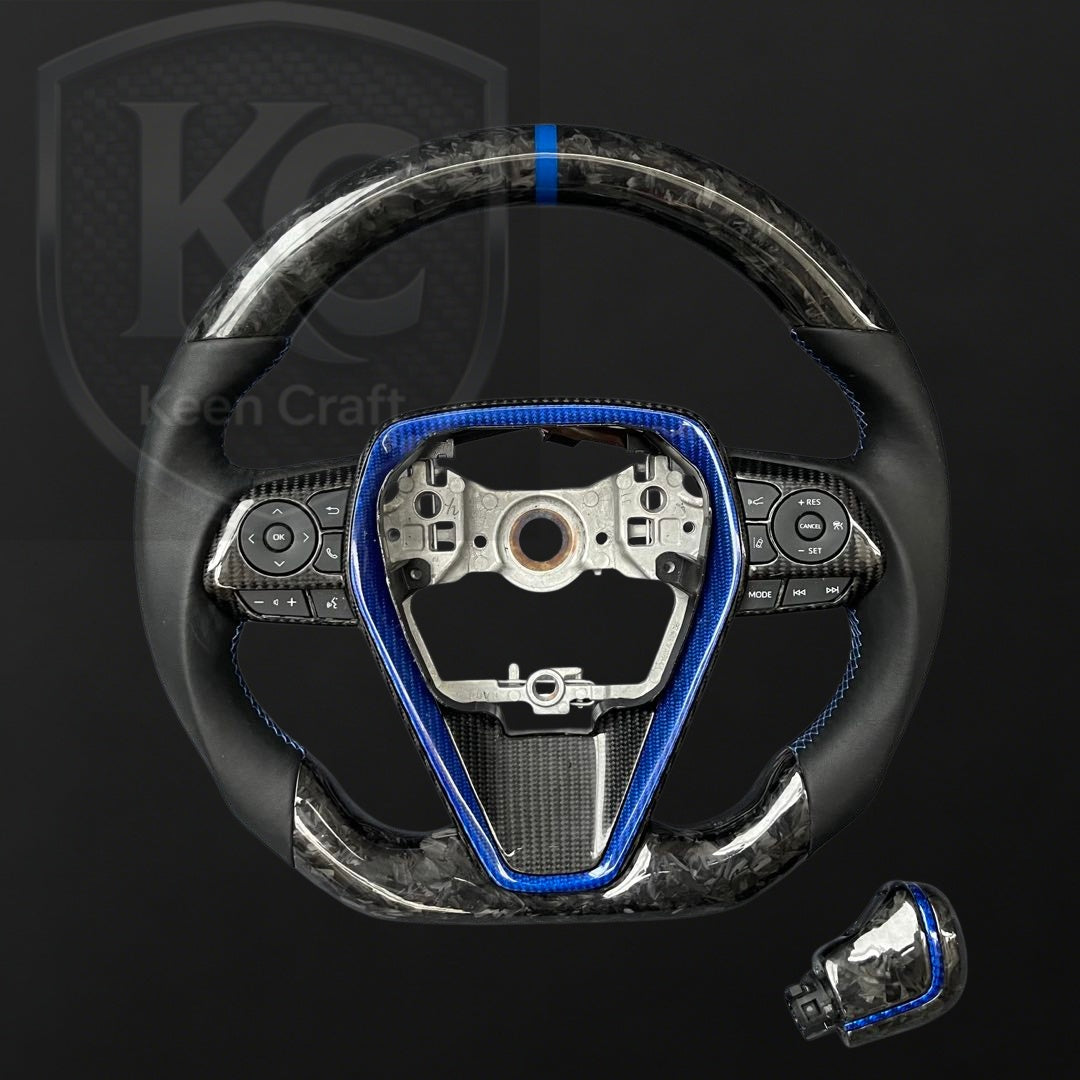 Toyota 2018-2024 Camry Venza Carbon Fiber Steering Wheel | Keen Craft