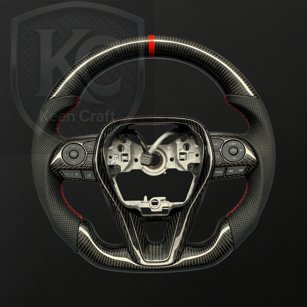 Toyota 2019-2026 Corolla Hatchback RAV4 Carbon Fiber Steering Wheel | Keen Craft