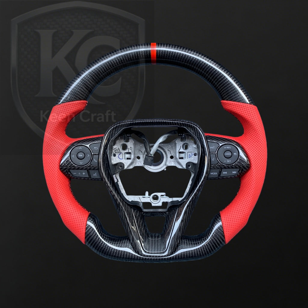Toyota 2019-2026 Corolla Hatchback RAV4 Carbon Fiber Steering Wheel | Keen Craft