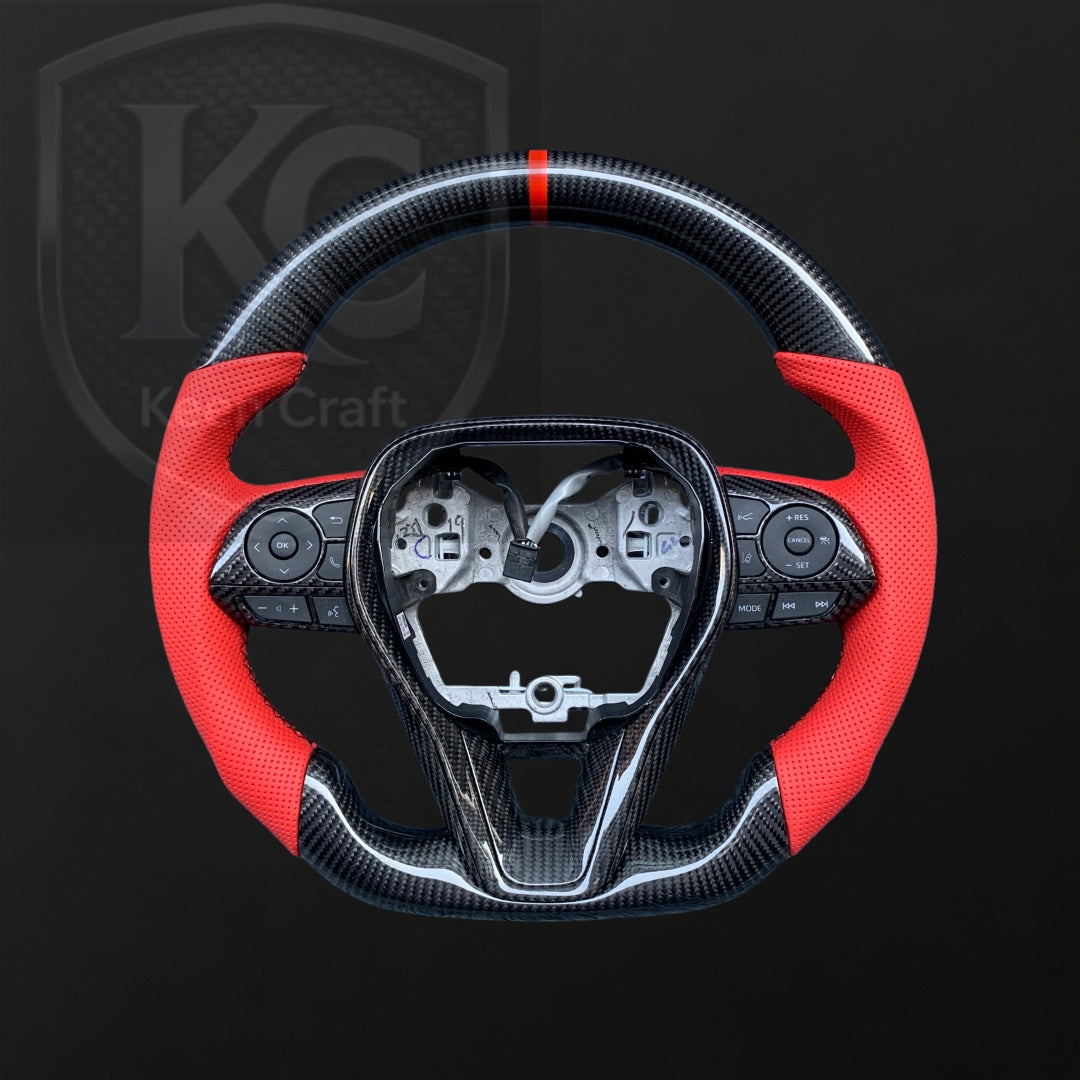 Toyota 2019-2026 Corolla Hatchback RAV4 Carbon Fiber Steering Wheel | Keen Craft