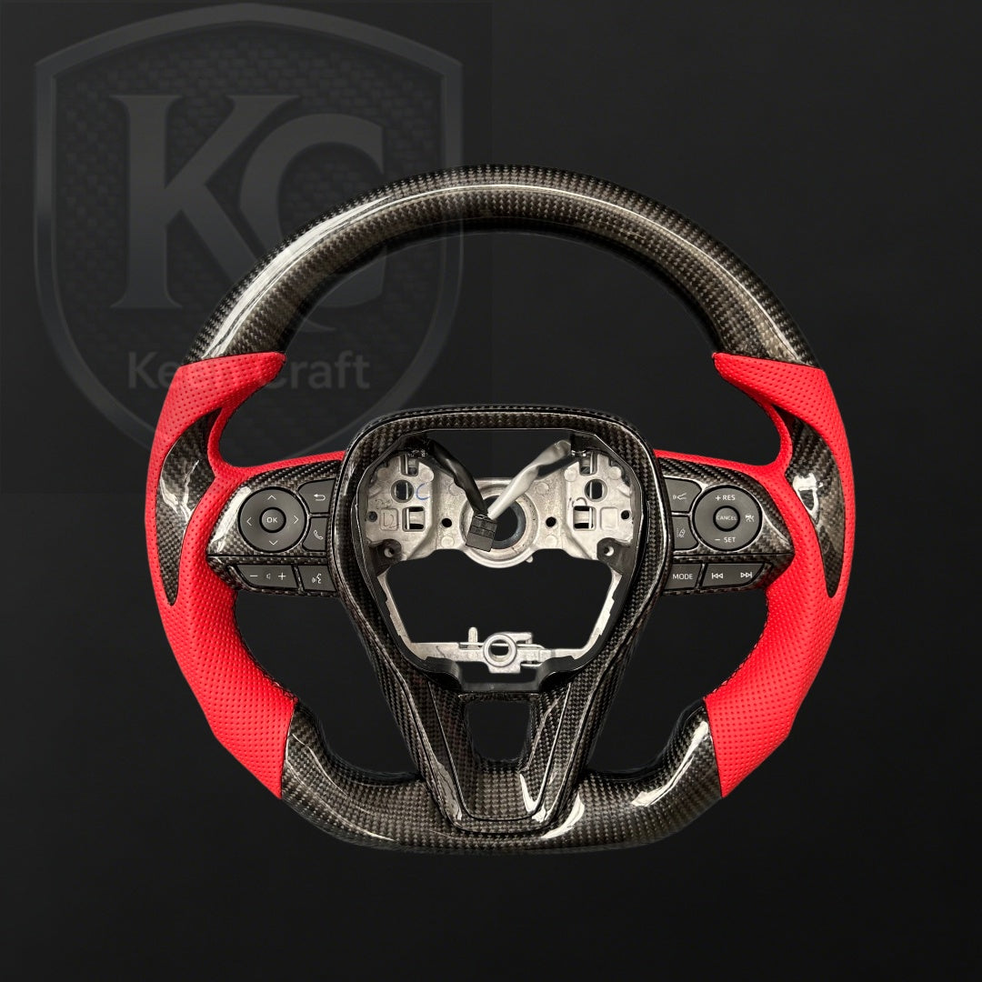 Toyota 2019-2026 Corolla Hatchback RAV4 Carbon Fiber Steering Wheel | Keen Craft