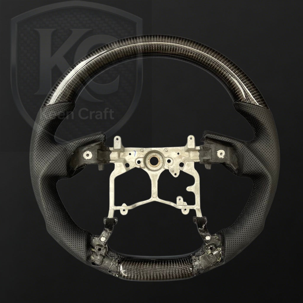 Toyota 2010-2017 Prado Carbon Fiber Steering Wheel | Keen Craft