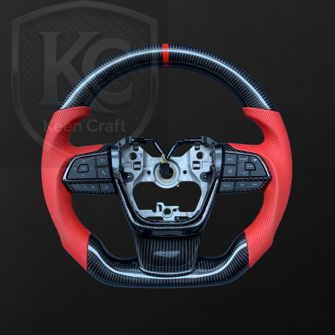 Toyota 2020-2026 Highlander Carbon Fiber Steering Wheel | Keen Craft