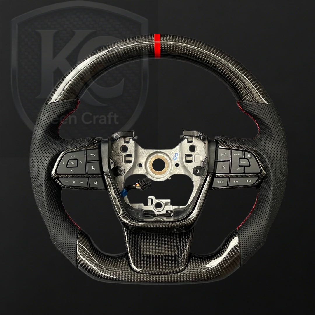 Toyota 2020-2026 Highlander Carbon Fiber Steering Wheel | Keen Craft
