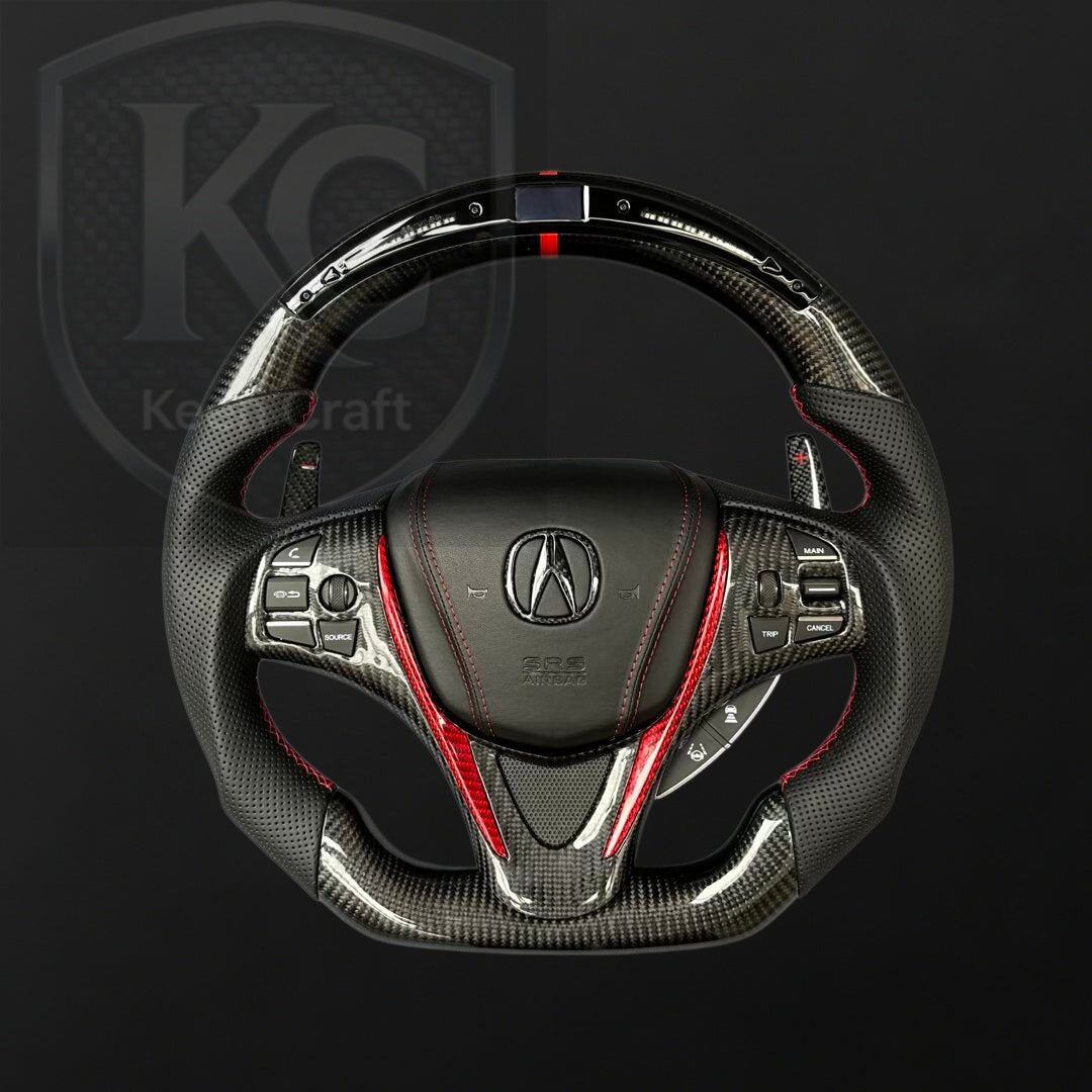 Acura 2014-2020 MDX Carbon Fiber Steering Wheel | Keen Craft