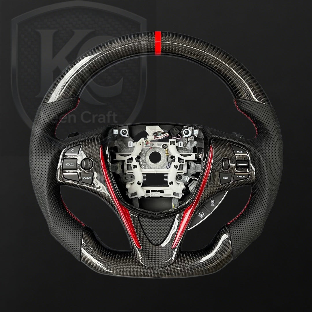 Acura 2014-2020 MDX Carbon Fiber Steering Wheel | Keen Craft