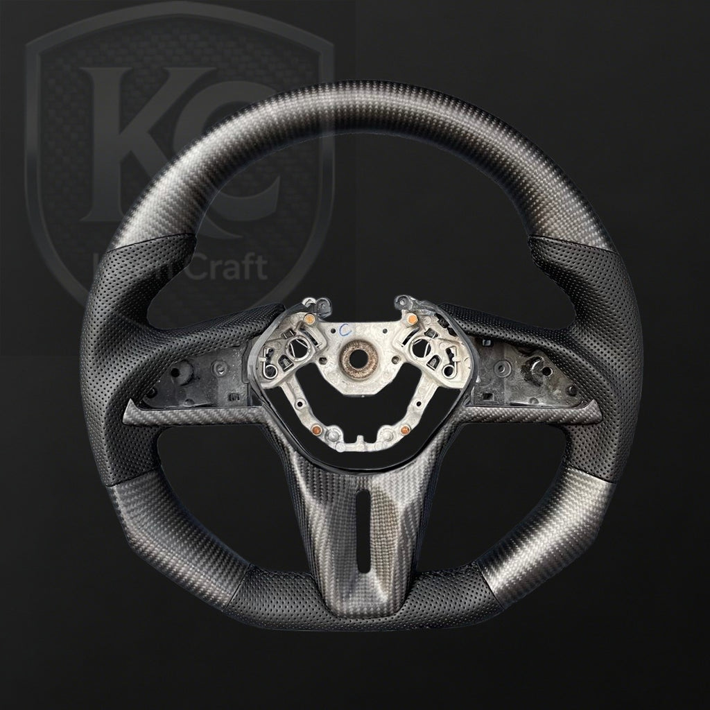 Nissan 2017-2025 GT-R Carbon Fiber Steering Wheel | Keen Craft