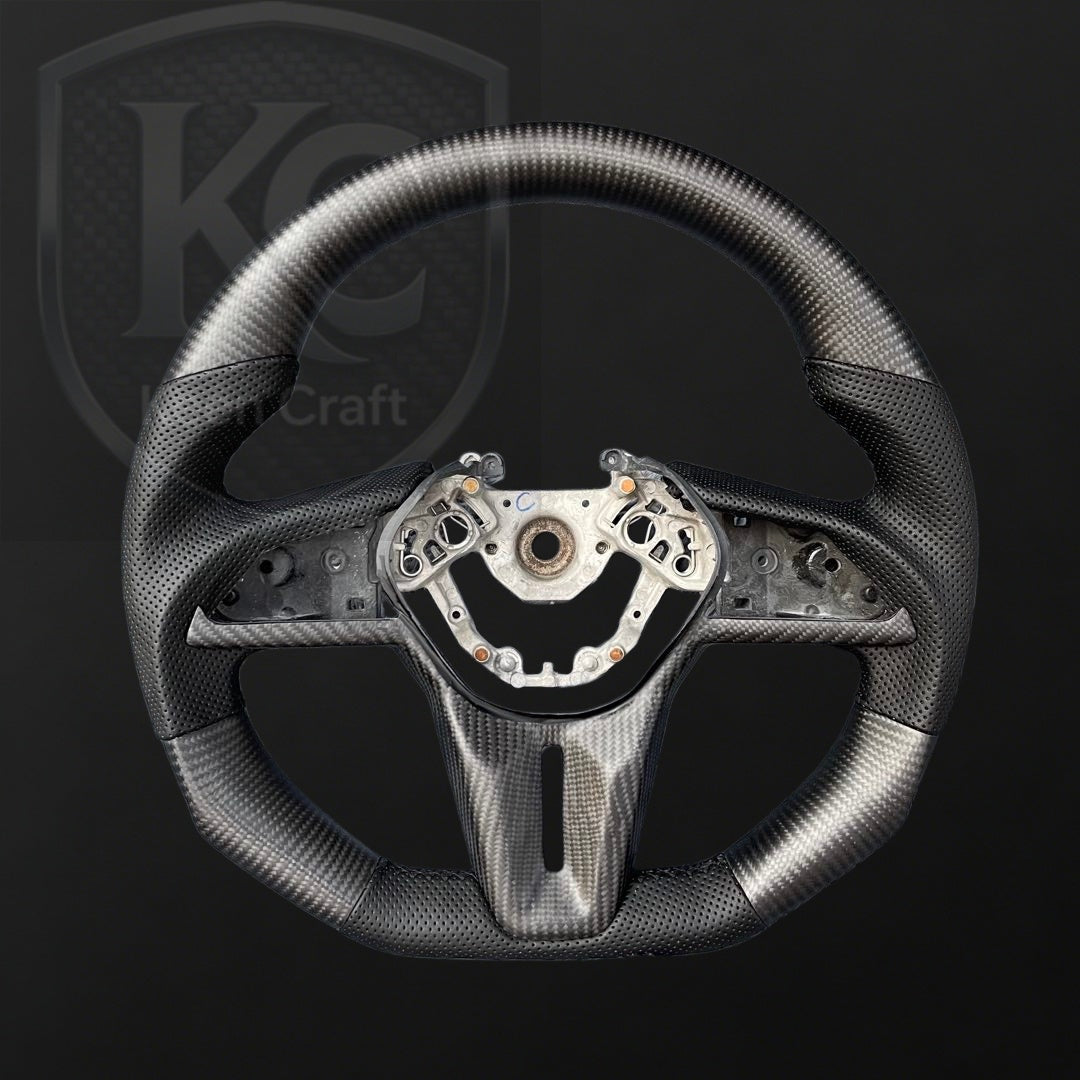 Nissan 2017-2025 GT-R Carbon Fiber Steering Wheel | Keen Craft