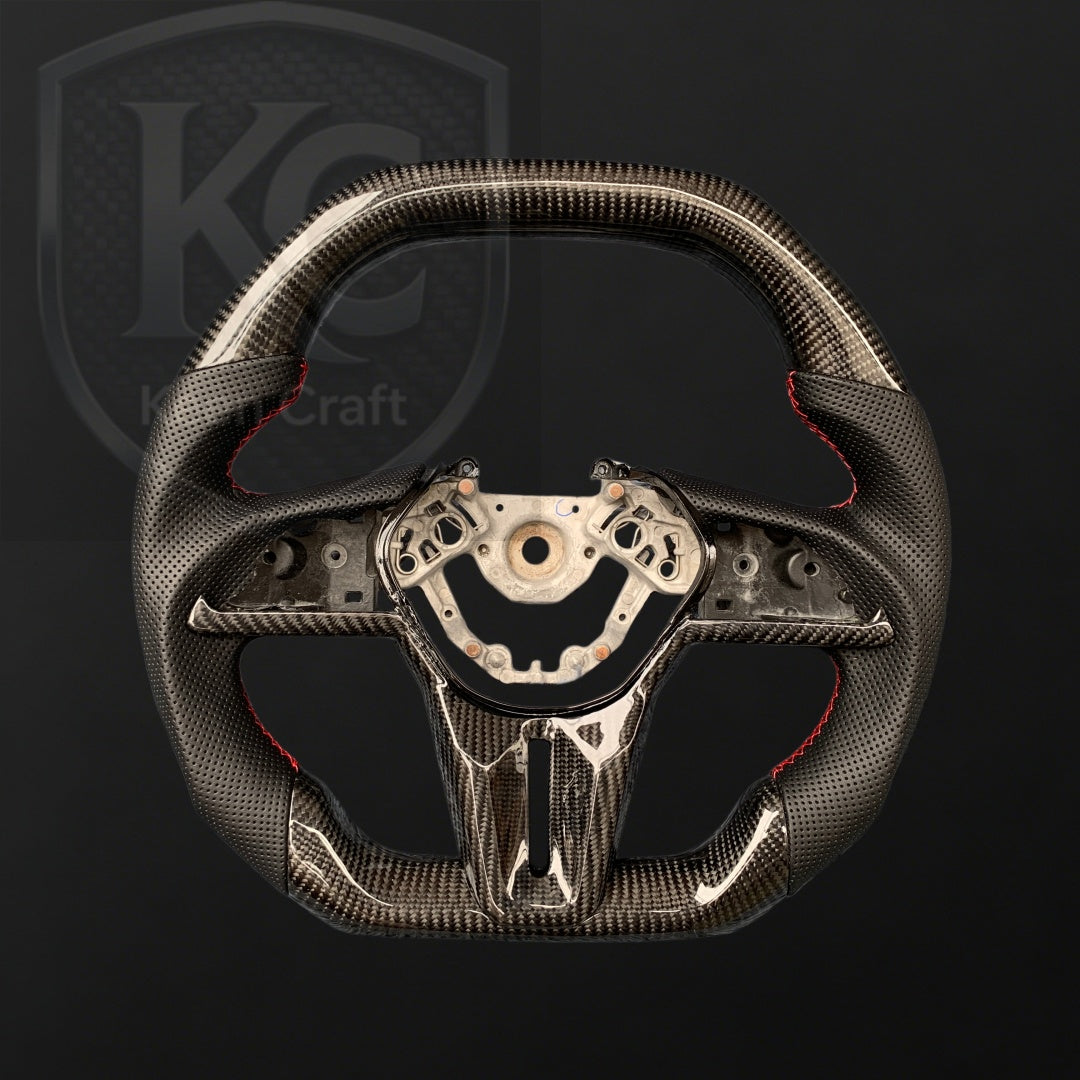 Nissan 2017-2025 GT-R Carbon Fiber Steering Wheel | Keen Craft
