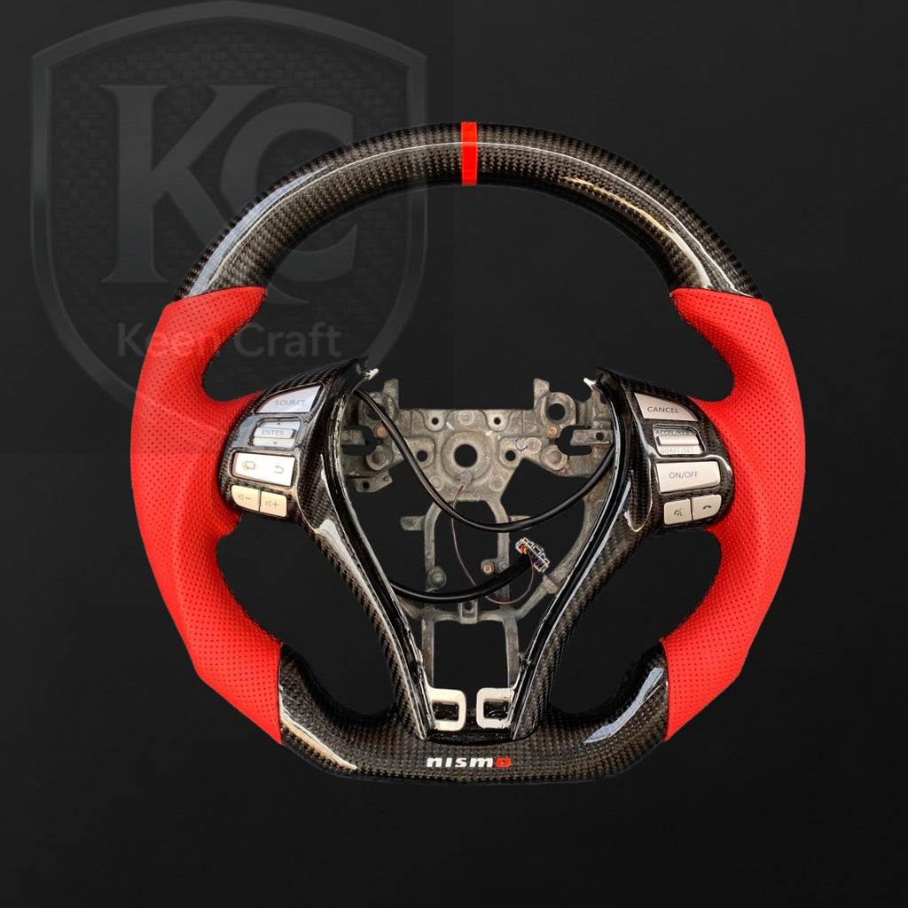 Nissan 2013-2018 Altima Carbon Fiber Steering Wheel | Keen Craft