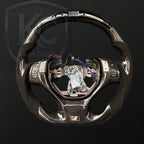 Lexus 2013-2015 GS350 GS450 / ES300 ES350 / RX350 RX450 Carbon Fiber Steering Wheel | Keen Craft