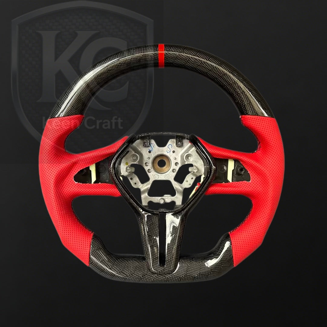 Infiniti 2017-2024 Q60 / 2022-2026 QX55 / 2018-2025 Q50 Q50L Carbon Fiber Steering Wheel|Keen Craft