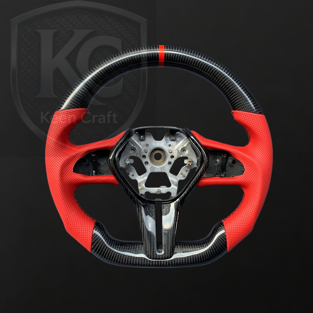 Infiniti 2017-2024 Q60 / 2022-2026 QX55 / 2018-2025 Q50 Q50L Carbon Fiber Steering Wheel|Keen Craft