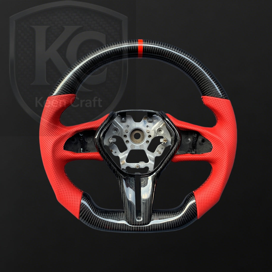 Infiniti 2017-2024 Q60 / 2022-2026 QX55 / 2018-2025 Q50 Q50L Carbon Fiber Steering Wheel|Keen Craft