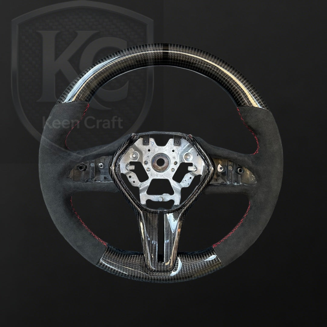 Infiniti 2017-2024 Q60 / 2022-2026 QX55 / 2018-2025 Q50 Q50L Carbon Fiber Steering Wheel|Keen Craft