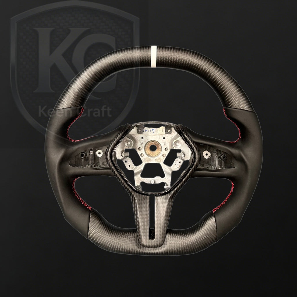Infiniti 2017-2024 Q60 / 2022-2026 QX55 / 2018-2025 Q50 Q50L Carbon Fiber Steering Wheel|Keen Craft