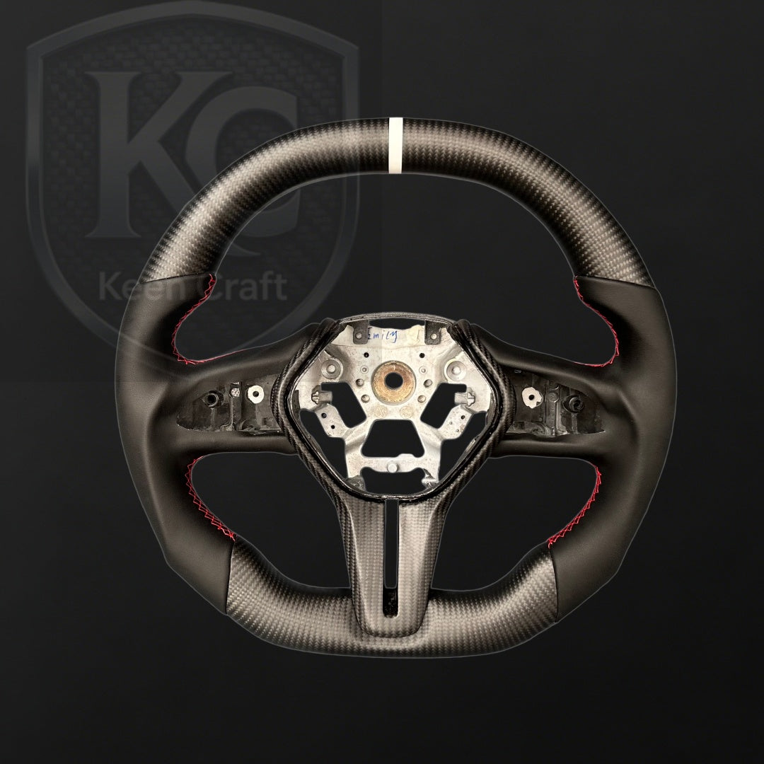 Infiniti 2017-2024 Q60 / 2022-2026 QX55 / 2018-2025 Q50 Q50L Carbon Fiber Steering Wheel|Keen Craft