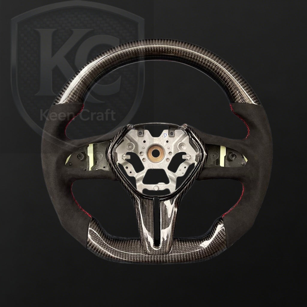 Infiniti 2017-2024 Q60 / 2022-2026 QX55 / 2018-2025 Q50 Q50L Carbon Fiber Steering Wheel|Keen Craft