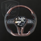 Infiniti 2017-2024 Q60 / 2022-2026 QX55 / 2018-2025 Q50 Q50L Carbon Fiber Steering Wheel|Keen Craft