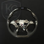 Infiniti 2013-2020 QX60 / 2013-2022 Q70 Q70L / 2011-2019 M25 M35 M37 M56 Carbon Fiber Steering Wheel | Keen Craft