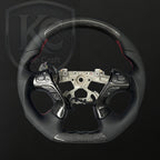 Infiniti 2013-2020 QX60 / 2013-2022 Q70 Q70L / 2011-2019 M25 M35 M37 M56 Carbon Fiber Steering Wheel | Keen Craft