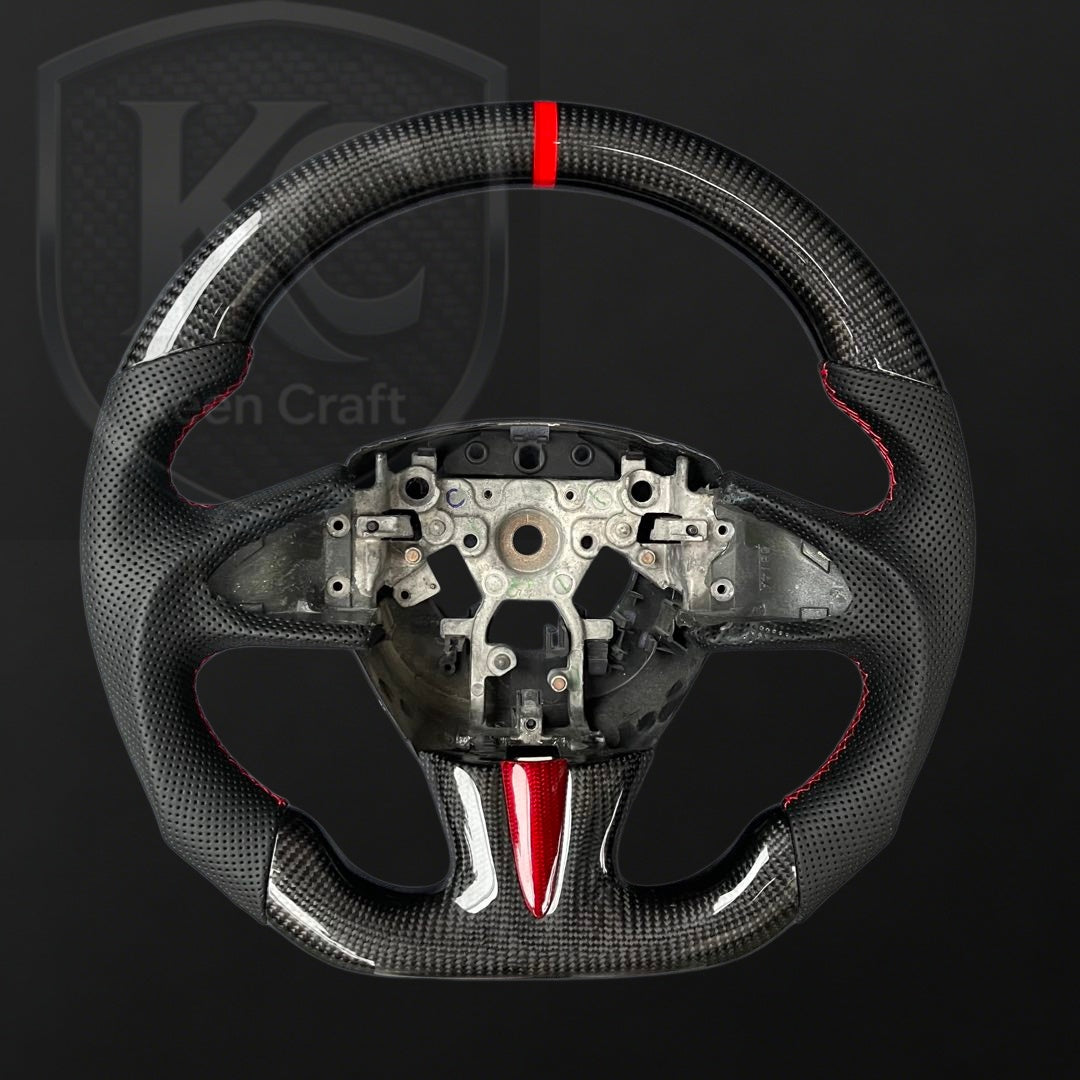 Infiniti 2013-2017 Q50 Q50L Carbon Fiber Steering Wheel | Keen Craft
