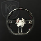 Ford 2018-2023 Mustang Carbon Fiber Steering Wheel | Keen Craft