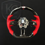 Ford 2018-2023 Mustang Carbon Fiber Steering Wheel | Keen Craft