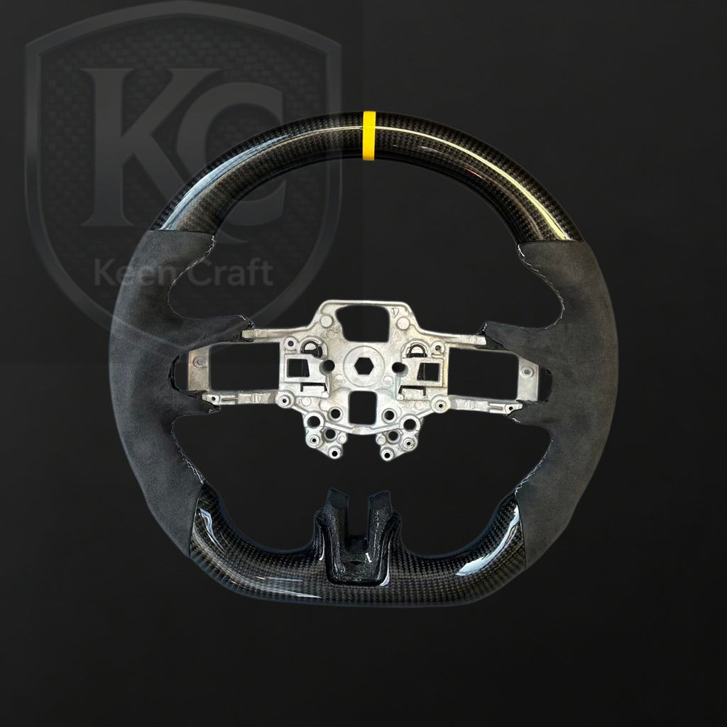 Ford 2018-2023 Mustang Carbon Fiber Steering Wheel | Keen Craft