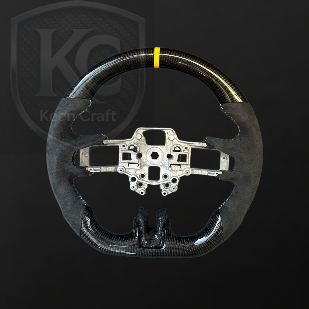 Ford 2018-2023 Mustang Carbon Fiber Steering Wheel | Keen Craft