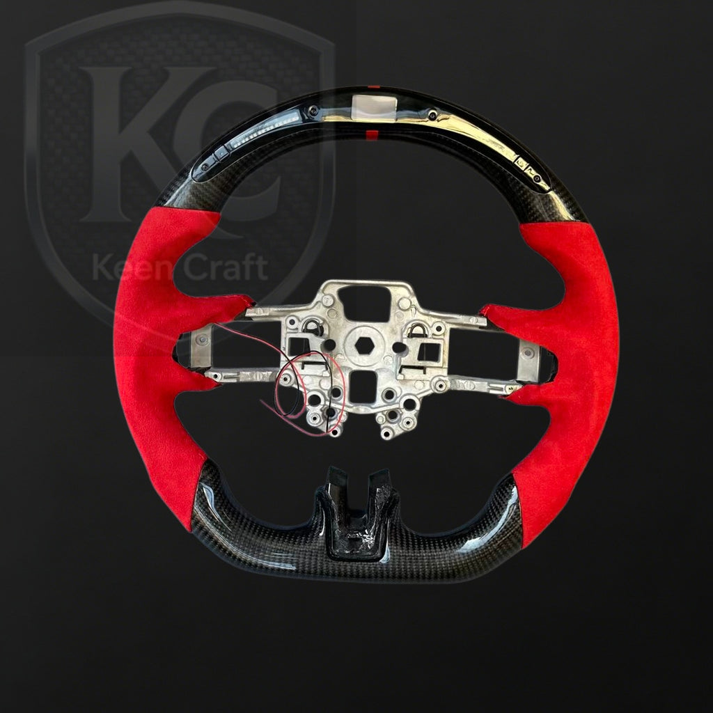 Ford 2018-2023 Mustang Carbon Fiber Steering Wheel | Keen Craft