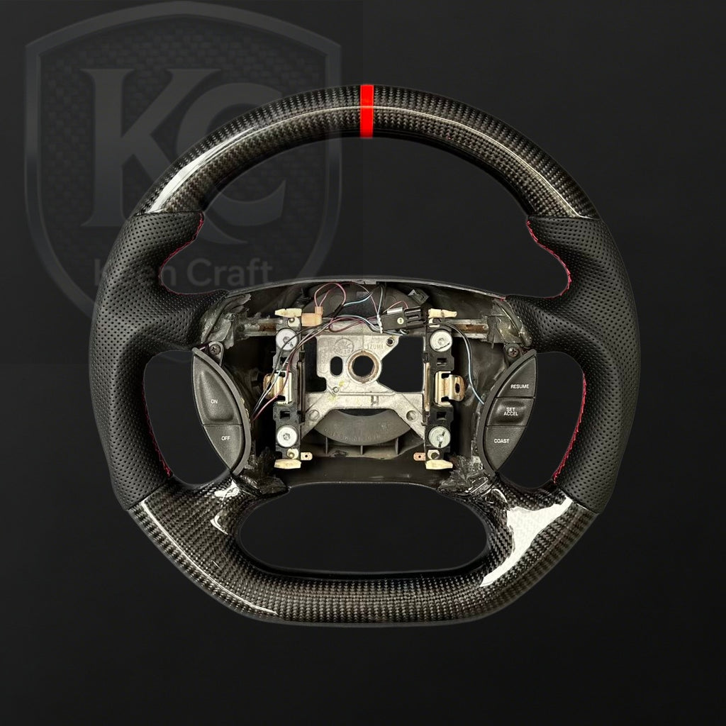Ford 1994-2004 Mustang Carbon Fiber Steering Wheel | Keen Craft